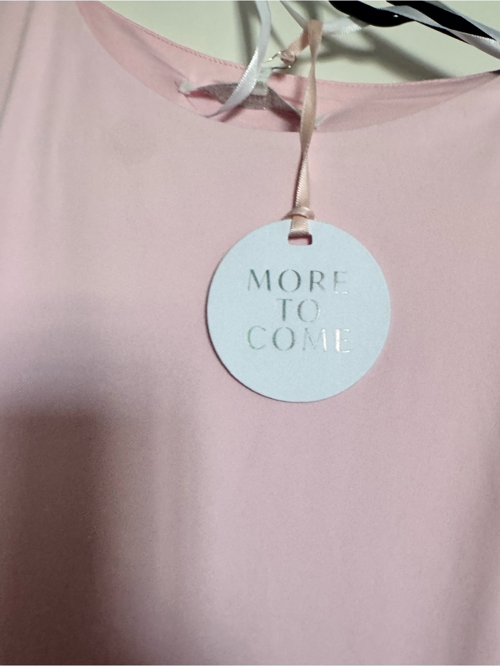 REVOLVE Light Pink Long-Sleeve Ruched Mini Dress - Picture 3 of 3